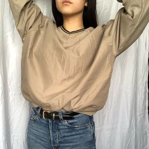 Nude vintage crew neck